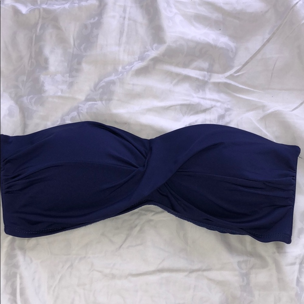 Strapless bathing suit top